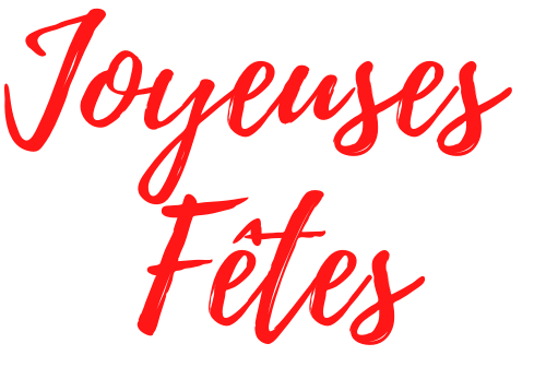 Texte "joyeuses fêtes"