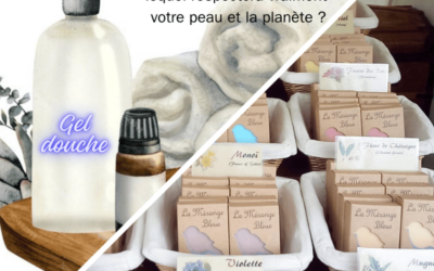 Savon artisanal ou gel douche : un choix éclairé pour votre peau et la planète